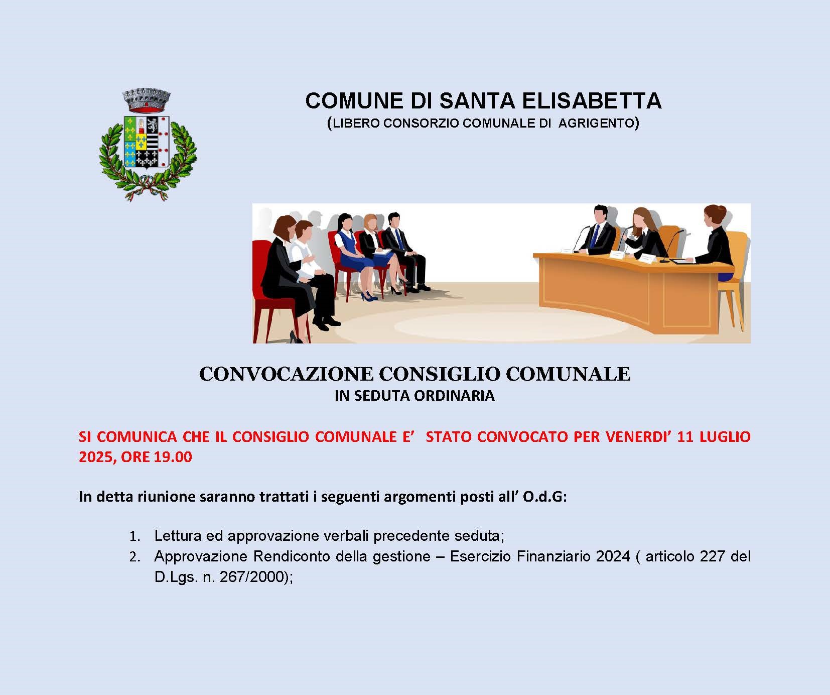 consiglio da pubblicare 11 LUGLIO