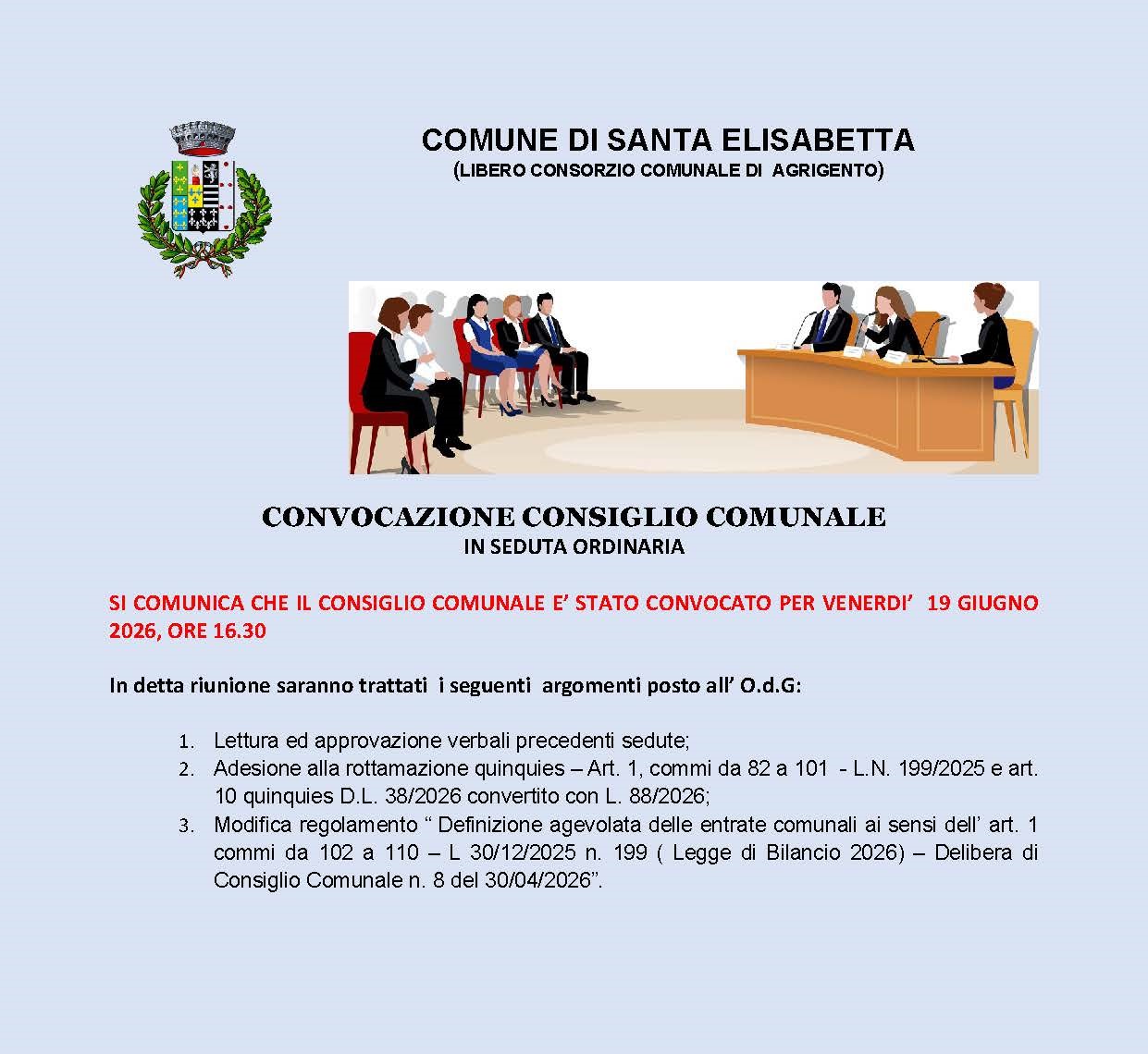 consiglio da pubblicare